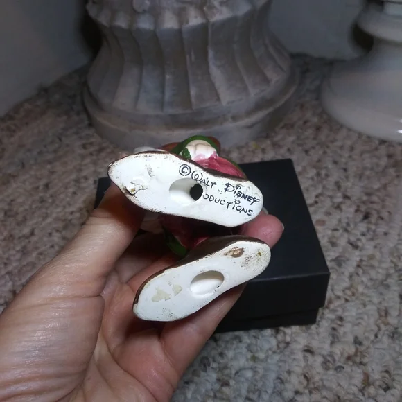 Disney Rare Vintage Mid-Century Snow White & The Seven Dwarfs Bashful Figurine - Picture 7 of 8